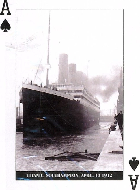 Cărți de joc cu temă Titanic