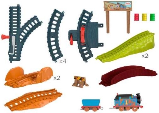 Locomotiva cu motor Tomáš și prietenii Aventura Murdară