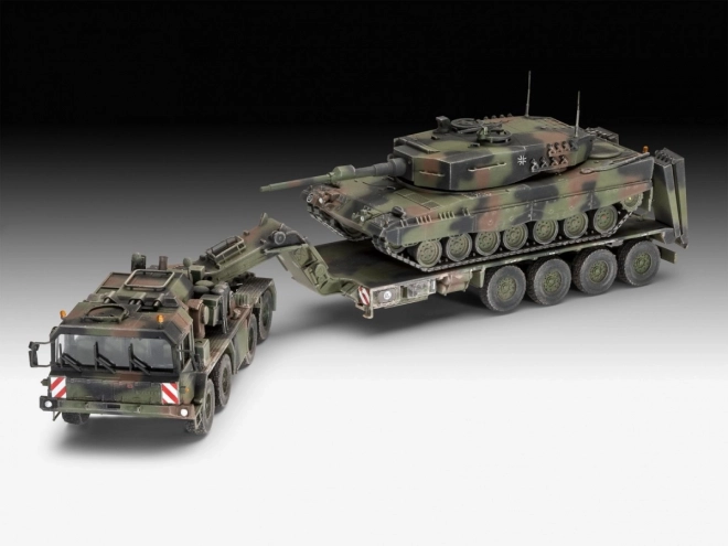 Model de plastic SLT 50-3 Elefant și Leopard 2A4