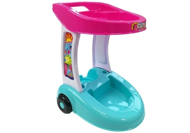Set curățenie cu aspirator și accesorii