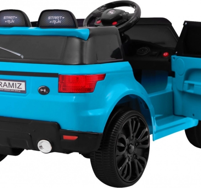 Mașinuță electrică Land Rapid Racer – Albastru