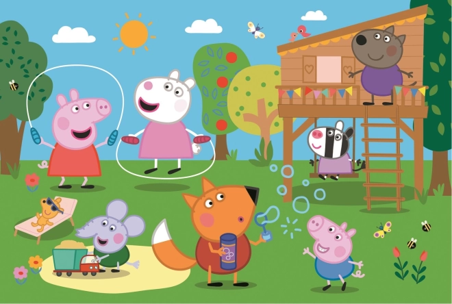 Puzzle Peppa Pig: Distracție în iarbă Maxi 24 de piese