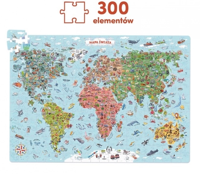 Puzzle exploratorilor - Harta lumii
