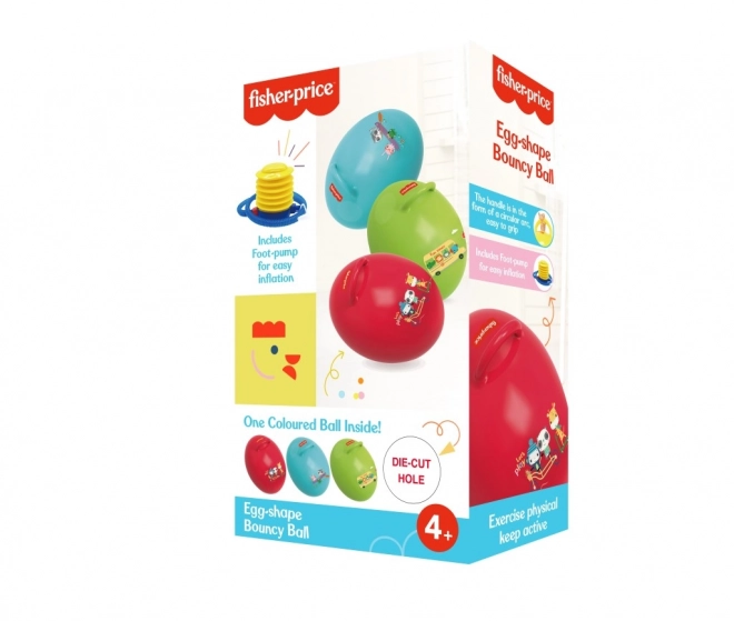 Minge săltăreață în formă de ou Fisher-Price