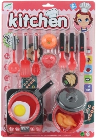 Set vesel din plastic pentru copii