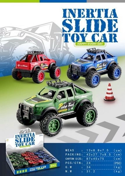 Mașină off-road cu inerție