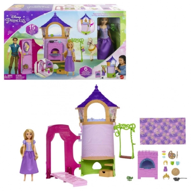 Turnul lui Rapunzel Prințesele Disney Set