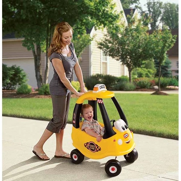 Mașinuță Cozy Coupe Taxi Neagră – Galben