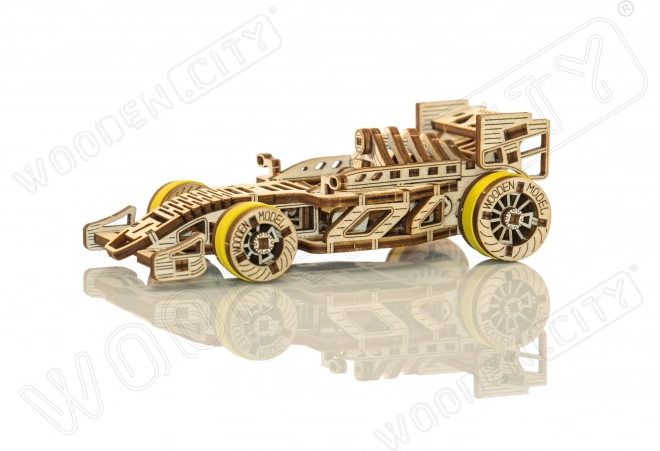 Puzzle 3D din lemn mașină Formula 1