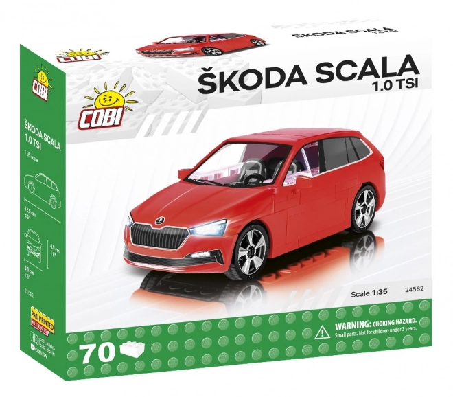 model de construit mașină Škoda Scala