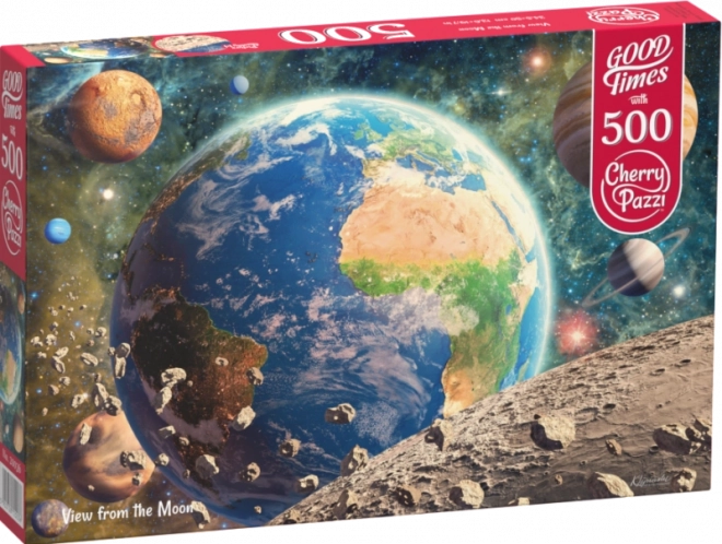 Puzzle Priveliște de pe Lună 500 piese