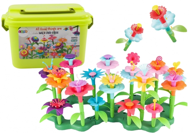Set de construcție Grădină cu Flori 135 Piese