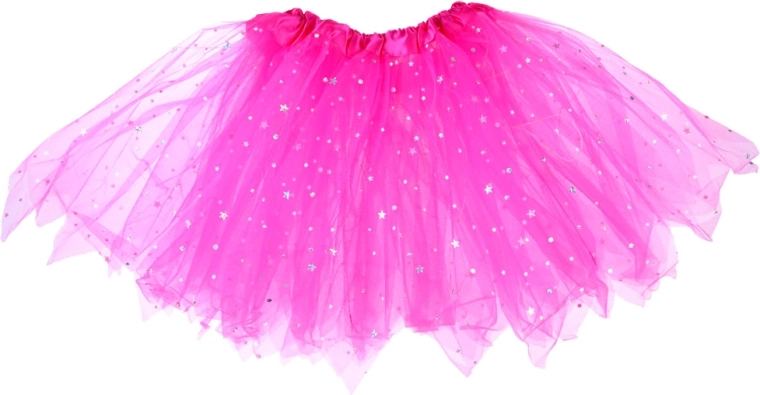 Fustă tutu pufoasă cu steluțe
