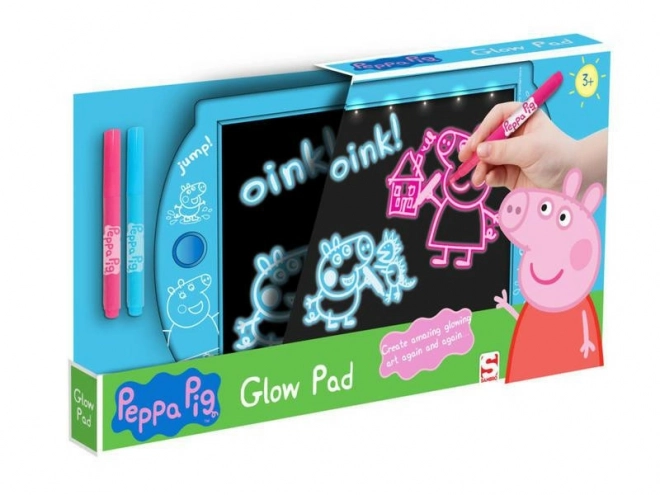 Tablă de desen iluminată Peppa Pig