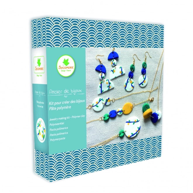 Set creativ pentru fabricarea bijuteriilor din lut polimeric