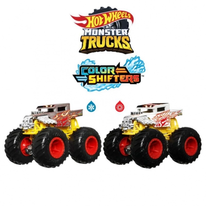 Camion Hot Wheels Monster Trucks Color Shifters – Bone Shaker