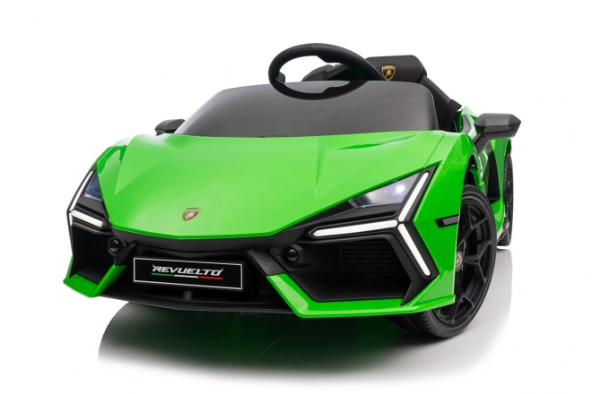 Mașinuță electrică Lamborghini Revuelto verde