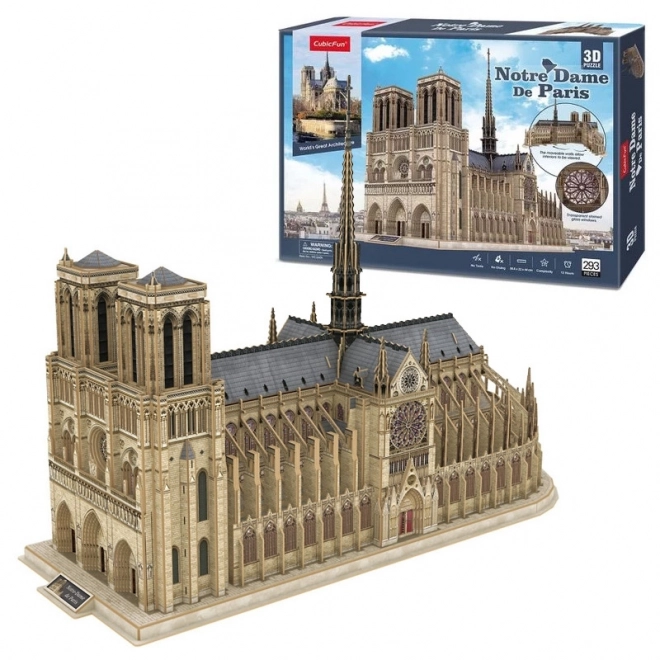 Puzzel 3D Catedrala Notre-Dame de Paris