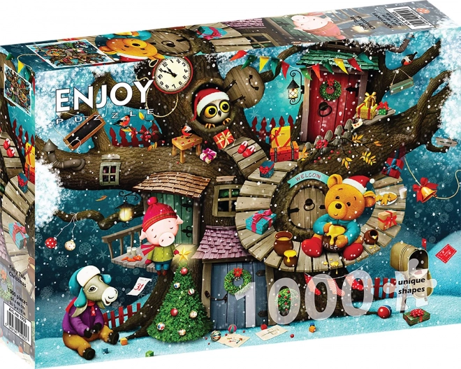 Puzzle Crăciun Fermecat 1000 piese