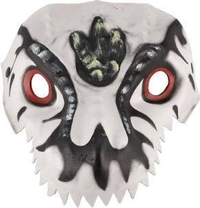 Dinozaur mască din spumă 20x19 cm diverse tipuri pentru carnaval