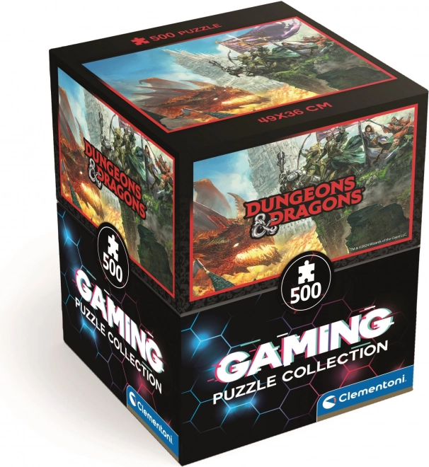 Puzzle colecția gaming Dungeons & Dragons 500 piese