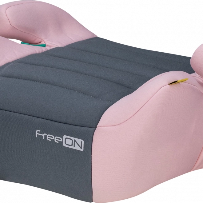 Scaun auto înălțător FreeON Booster Comfy i-Size 125–150 cm – Roz-gri