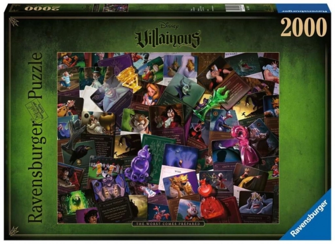 Puzzle Villainous: Toți Răufăcătorii 2000 piese Ravensburger