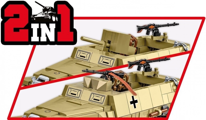 Half-Truck blindat Sd.Kfz. 251 cu 500 de piese