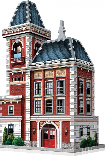 Puzzle 3D stație de pompieri Urbania de la Wrebbit