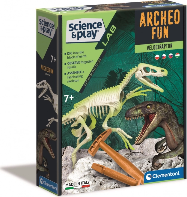 Clementoni Science & Play: ArcheoFun Velociraptor