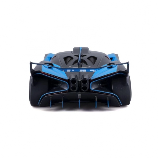 mașinuță Bburago Bugatti Bolide scară 1:18 albastră/neagră