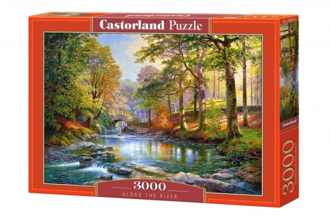 Puzzle 3000 de piese De-a lungul râului