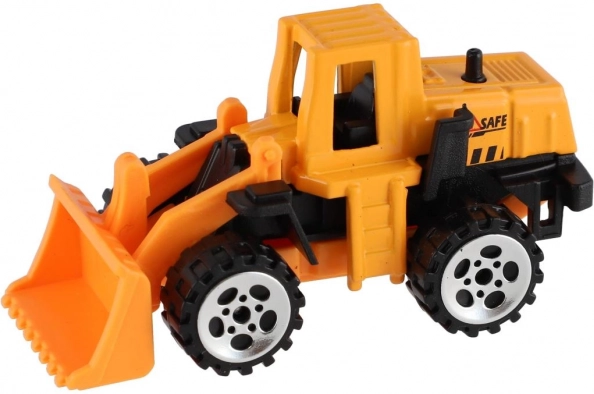 Mini mașini de construcție metal/plastic 7 cm mod liber mix tipuri