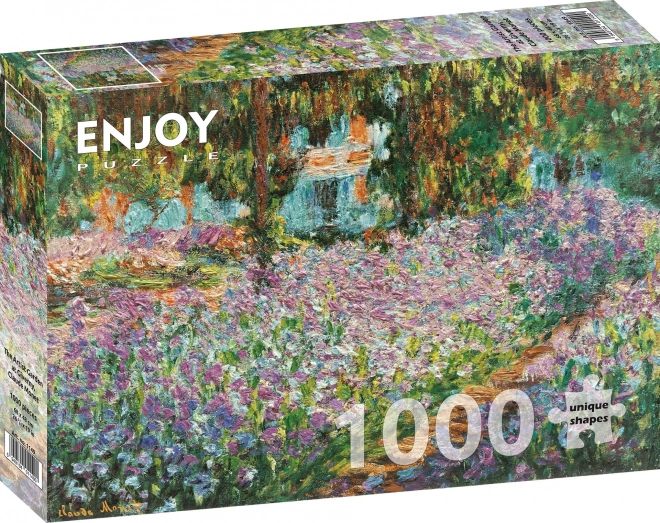 Puzzle Monet grădina de la Giverny 1000 piese