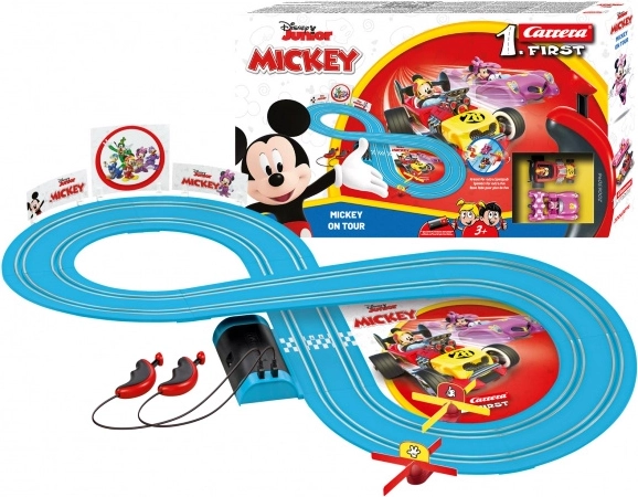 Pistă auto CARRERA First Mickey on Tour 2,4 m