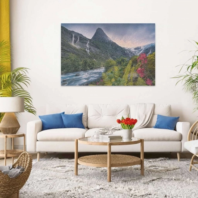 Puzzle Ravensburger Natura montană 4000 piese