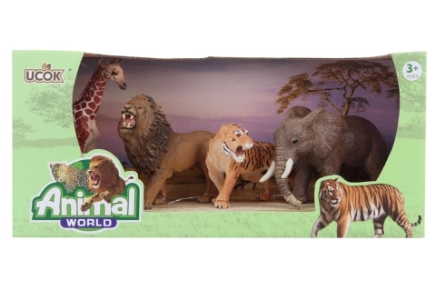 Set figurine safari cu animale
