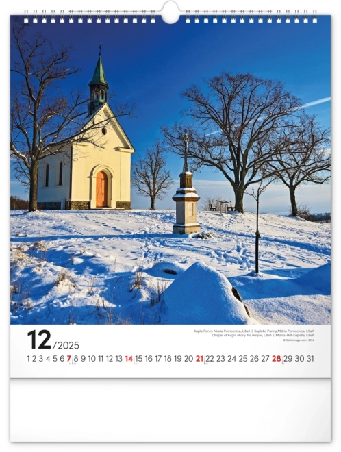 Calendar de perete Brno 2025