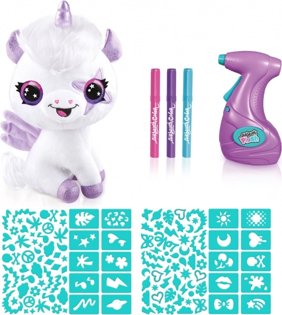 Studio de Aerograf – Unicornul Fermecat care strălucește în întuneric