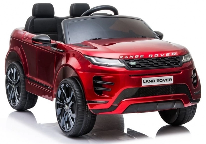 Mașină electrică Range Rover Evoque roșu lăcuit