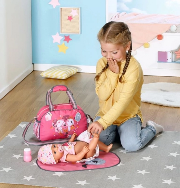 Geantă de schimb pentru păpușa BABY born