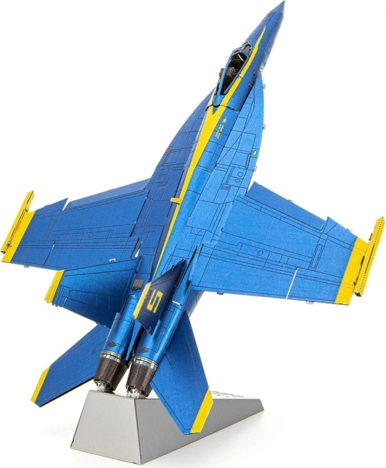Puzzle 3D Metal Earth Avion F/A-18 Super Hornet - Blue Angels