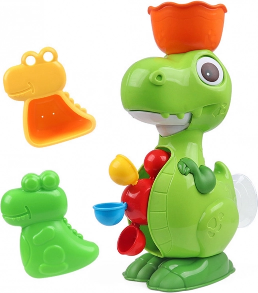Set de jucării de baie Dino cu moară