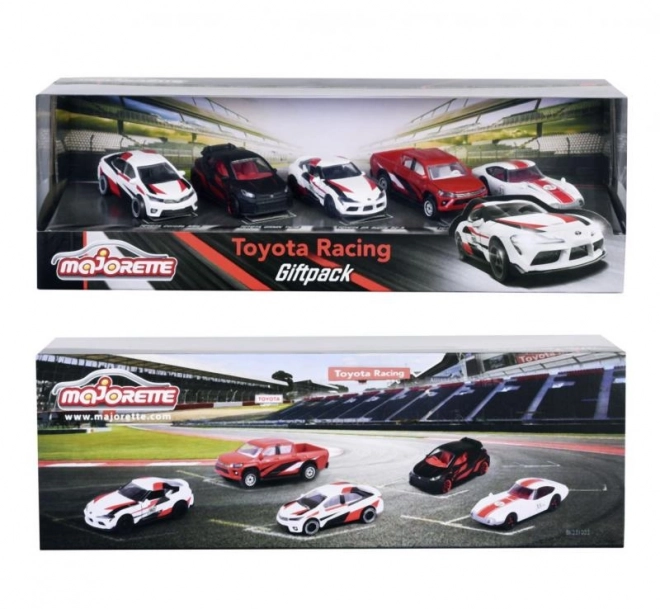 set cadou mașinuțe Toyota Racing