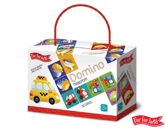 Domino cu imagini transport Far Far Land