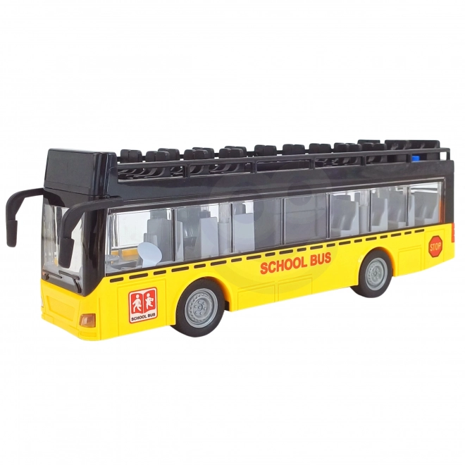 Autobuz WOOPIE cu lumini și uși care se deschid