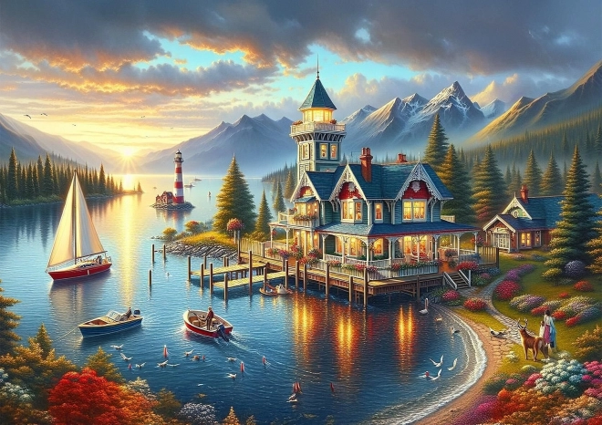 Puzzle Vis de Seară 1000 de piese