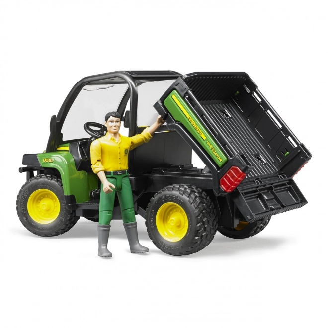 Model vehicul John Deere Gator cu șofer Bruder