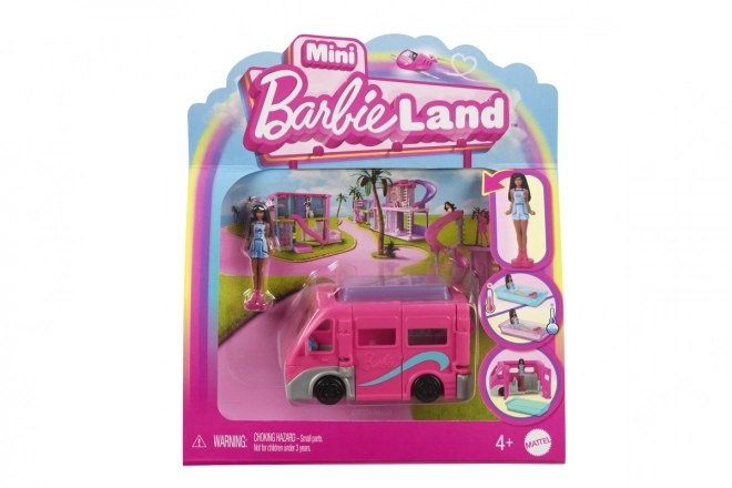 Pachet Mini BarbieLand cu rulota DreamCamper