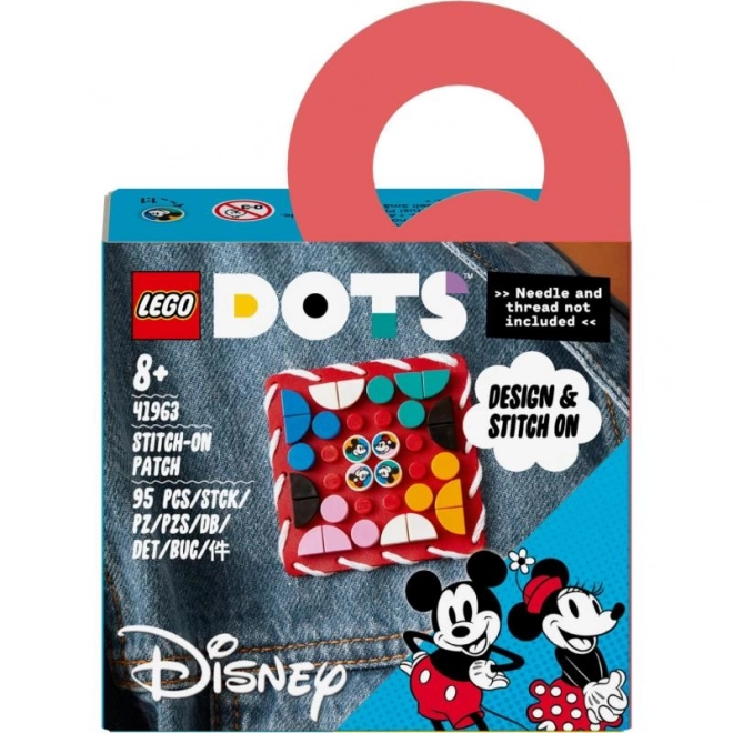 pachet creație Mickey Mouse și Minnie Mouse Disney LEGO DOTS